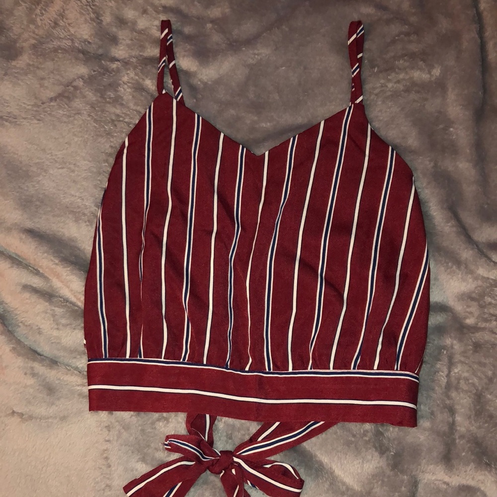 Stripped Crop top